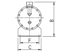 نظام دائرة واحدة، مبخر أنبوبي غلافي من الفولاذ المقاوم للصدأ من النوع الرأسي